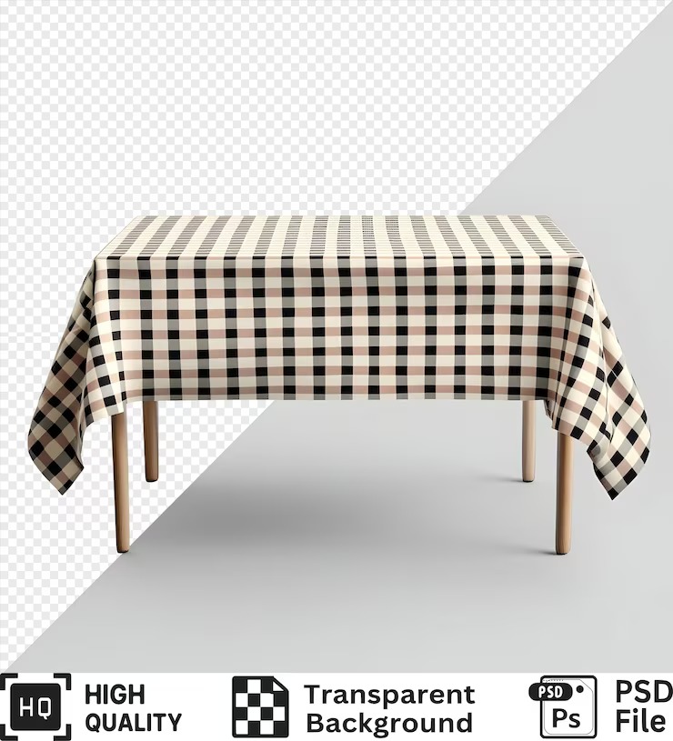Table Covers Cloth Checkered Tablecloth Brown Pink Black Wooden Isolat 2 by Orient Uniforms for customers in Dubai, Abu Dhabi, Sharjah, Ajman and across the UAE